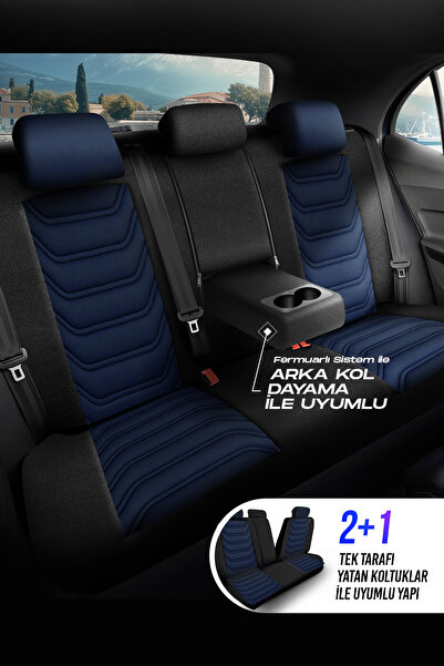 Panda Kılıf PANDA FLORİDA SERİSİ PİKE KUMAŞ OTO KOLTUK KILIFI - TAM SET