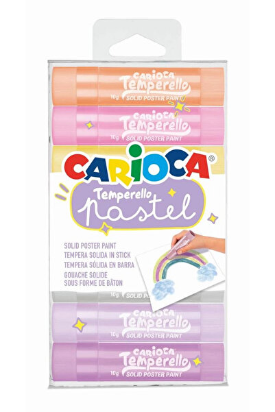 CARIOCA Temperollo Pastel Boya Kalemi 8'li - Pastel