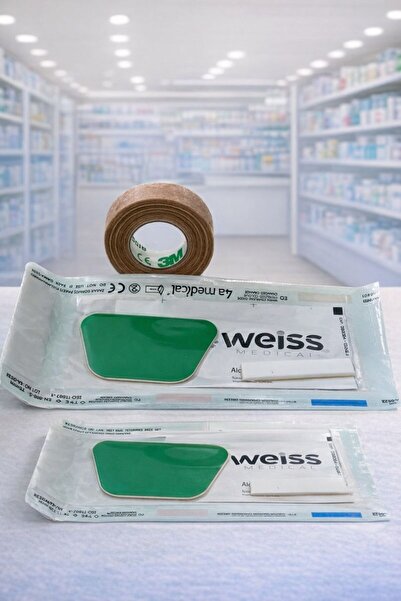 Weis Rıno External Nasal Splınt Termal Burun Alçısı Ateli Alüminyum Medium Yeşil