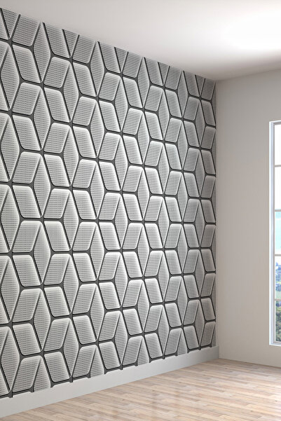 dreamwall Duvar Kağıdı 3 Boyutlu Geometrik Şekil Desenli Silinebilir Tekstil ...