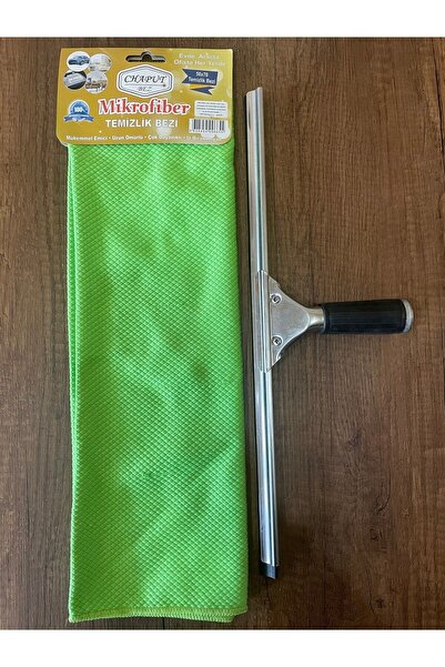 MAXİ Metal Glass Check 45 Cm And Microfiber Cloth 50*70