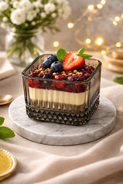 YzHome 6-Piece Smoked Square Plastic Snack Magnolia Bowl