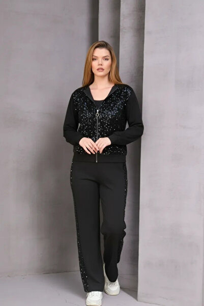 aytemas Set cu fermoar cu paiete