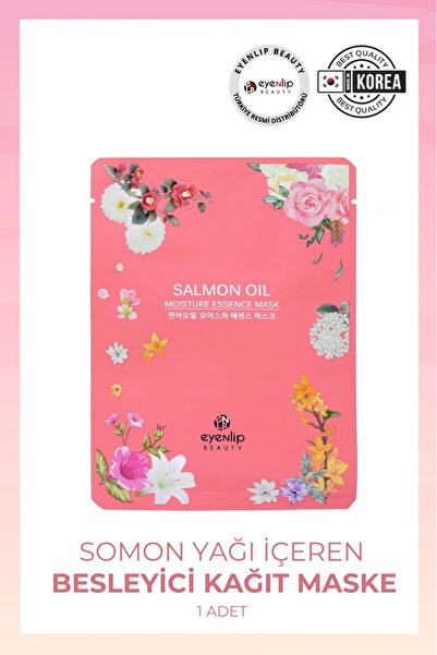 Eyenlip Beauty Somon Yağı Özlü Kağıt Maske