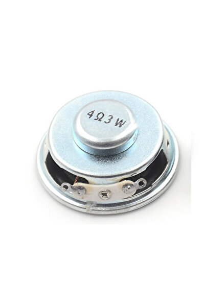 Genel Markalar Mini 4cm 4 Ohm 3w Hoparlör Yuvarlak Speaker 3 Watt Ses Müzik Amfi Ses Oluşturucu Yüksek Kalite