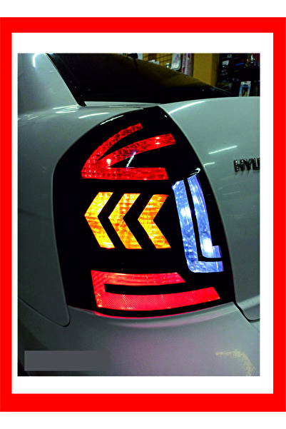 habune Hyundai Era Uyumlu Stop Farı Led Görünümlü Folyo Kaplama - Stop Kaplama