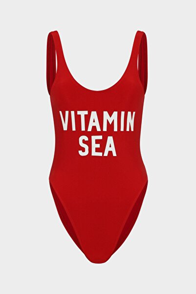 Açelya Okcu Hakuna Ma*vodka Sloganlı Push Up Mayo