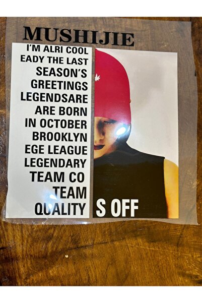 Gönülden Tasarım Ütü İle Yapışan Şapkalı Kız Transfer Baskı Arma 22x20 Cm