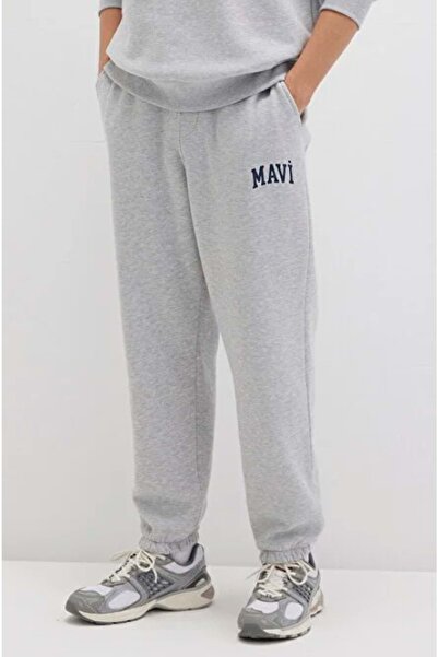 Mavi M0010207 Logo Printed Sweatpants Men's Sweatpants Gray