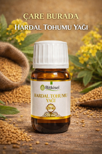 Çare Burada Bitkisel Hardal Tohumu Yağı 20 Ml