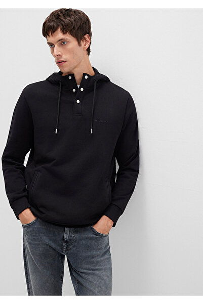 Mavi Black Kapüşonlu Siyah Sweatshirt 0S10384-900