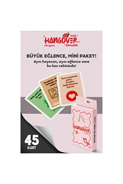 Genel Markalar Hangover Mini Romantik İçki Shot Oyunu