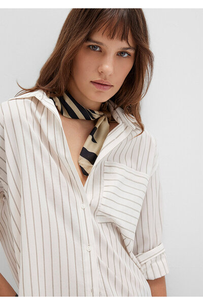 Mavi Kahverengi Bandana 1913422-26823