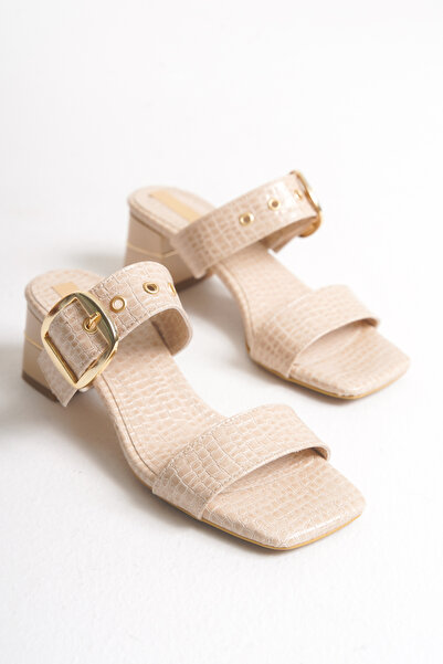 Liza Shoes شبشب نسائي بكعب منخفض وحزام من JULLY A026-K328