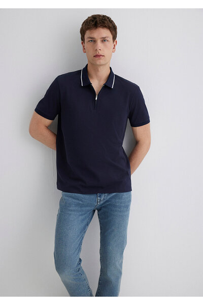 Mavi Navy Blue Polo T-Shirt Regular Fit / Regular Cut 0612880-86415