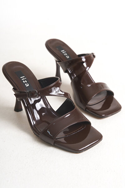 Liza Shoes Papuci de zi cu zi pentru femei MAYA din piele lacuita A026-K344