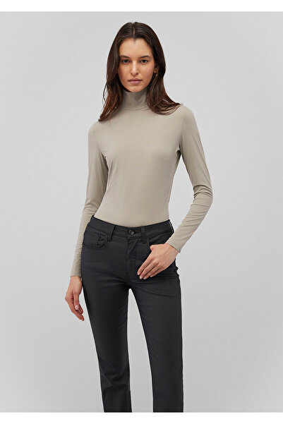 Mavi Sporty Lux High-Rise Gray Polyamide T-Shirt Fitted / Fitted Cut 1612867-...