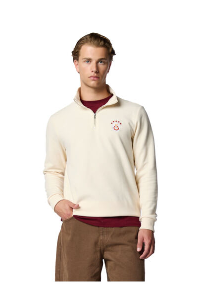 GSStore Galatasaray 5 Yıldız Yarım Zip Sweat E251404