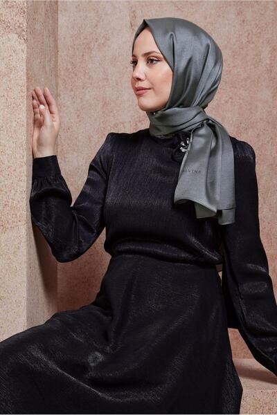 Alvina Βραδινό φόρεμα ALVİNA 8418 Μοντέλο Σάλι