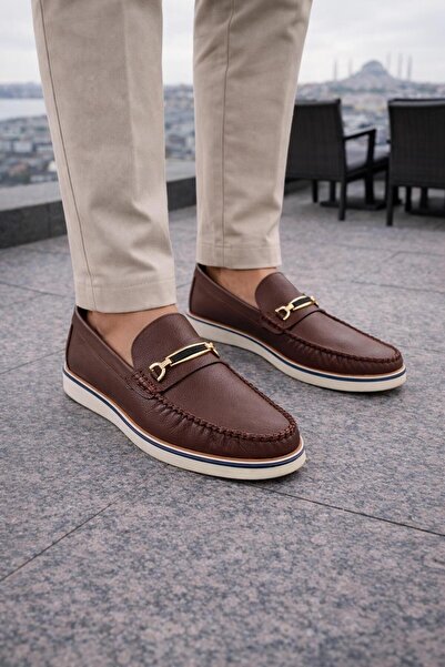 Men's Genuine Leather Classic Casual Rok Shoes