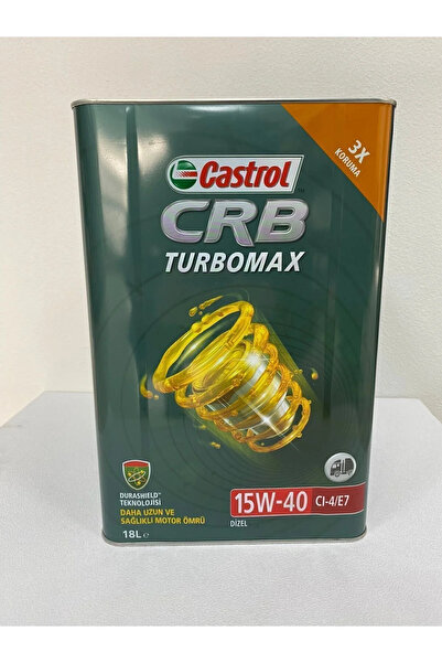 CASTROL Crb Turbomax 15w- 40 Cı-4/e7 Motor Yağı 16 Kg