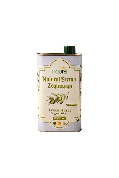 Noura Natural Soğuk Sıkım Mardin Derik Zeytinyağı 1000 ml