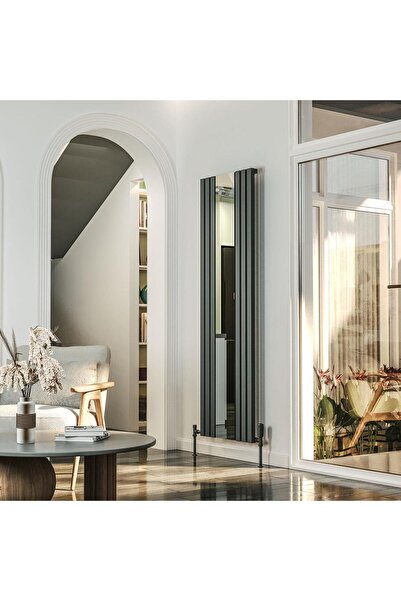 Lojimax Alüminyum Aynalı Dikey Radyatör Siesta Mirrror 1800 x 554 6 Dilim | D...