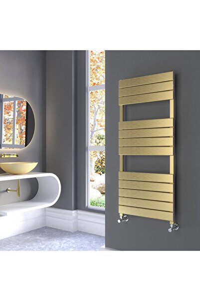 Lojimax Alüminyum Dekoratif Havlupan Zeus Plus 1400 x 500 15 Dilim | Altın Re...