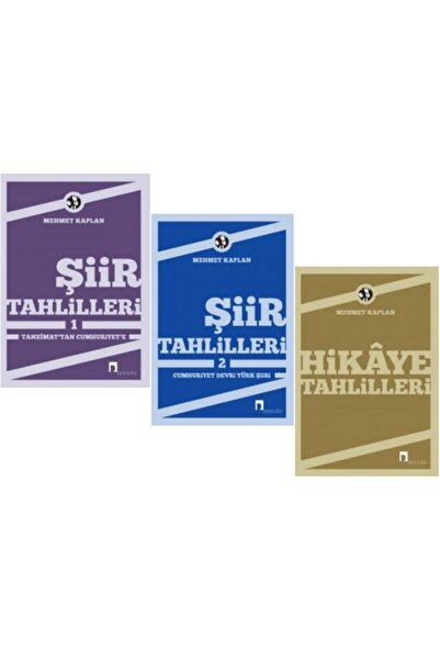 Dergah Yayınları Şiir Tahlilleri 1 - 2 / Hikaye Tahlilleri / 3 Kitap Set - Me...