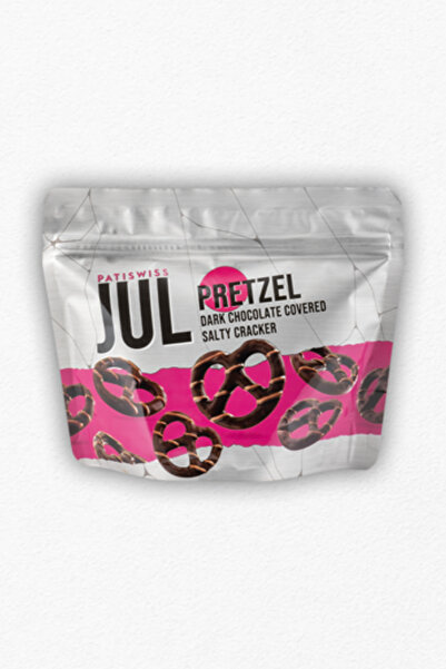 Patiswiss Jul Pretzel Bitter Çikolata Kaplı Tuzlu Kraker 110g