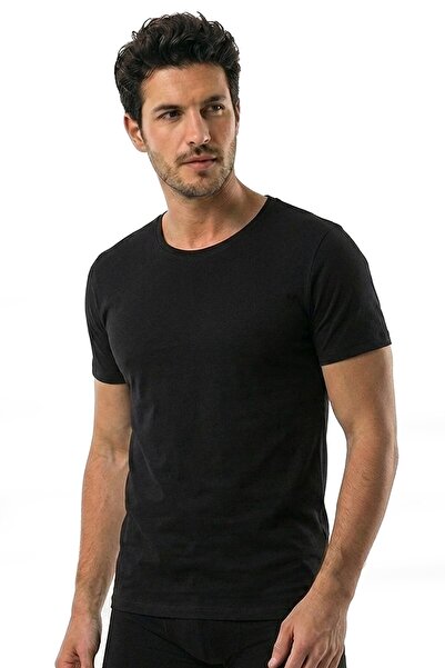 Öts Men's T-Shirt Open Collar Half Sleeve (100% Cotton)