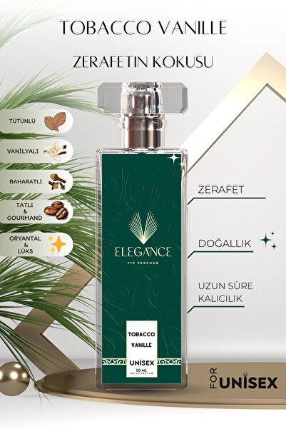 silver elegance vip perfume Tobacco Vanille Edp 50 ml – Vanilyalı ve Baharatl...