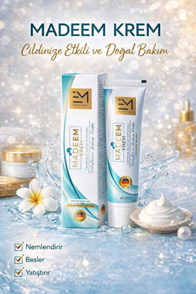 EM AMANOS BEAUTY MADEEM Günlük Cilt Bakım Kremi Centella Asiatica Kantaron 40 ml