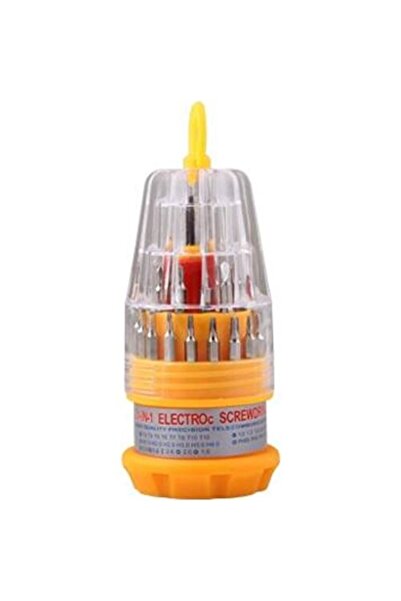 yunuskayatek 32 Parça Tornavida Seti Tornavida Mıknatıs Uçlu Laptop Notebook ...