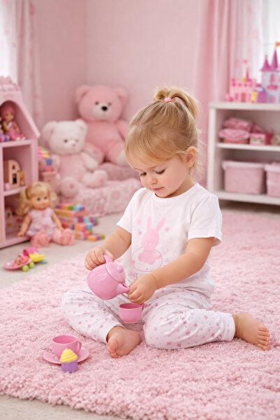 Babyhola طقم علوي وسفلي بأكمام طويلة للفتيات الصغيرات لفصل الربيع الموسمي 119...