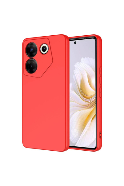 SBY TEKNOLOJİ غطاء متوافق مع هاتف تكنو كامون 20 برو 5G ذو سطح داخلي مخملي