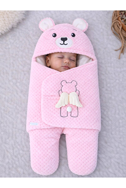 Tomuycuk بطانية شخصية ذات قدم - قطن مطرز لطيف ومزخرف ناعم