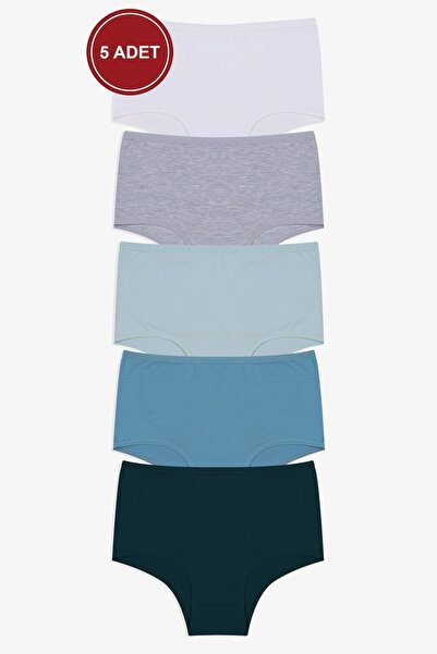 koza iç giyim Γυναικείο εσώρουχο 5 τεμαχίων Lycra Extra ψηλόμεση