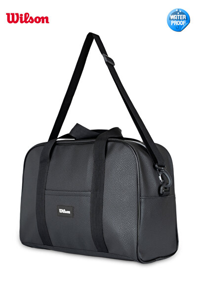 Wilson Licensed Vegan Leather Shoulder Strap Large Volume Unisex Waterproof T...