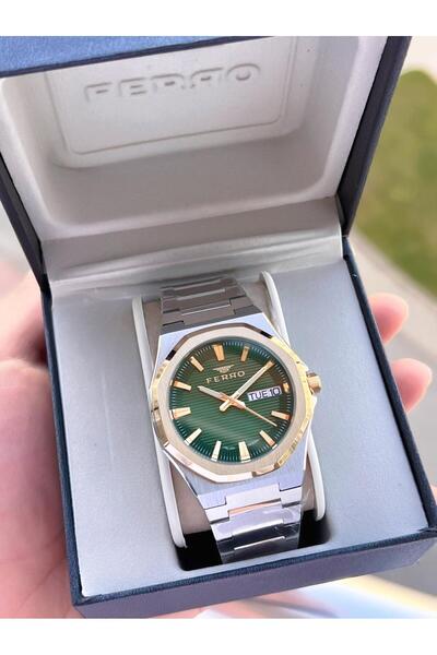 FERRO Men's Wristwatch - Italian Designcollection Efm40136-A3, 3 Atm
