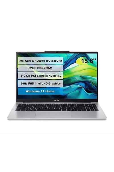 ACER Aspire Lite AL15-71P-75E7-1 i7-12650H 32GB DDR5 512GB SSD 15.6" FHD Wind...