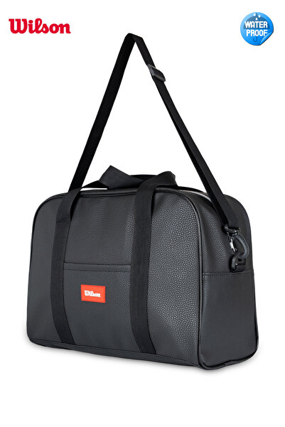 Wilson Licensed Vegan Leather Shoulder Strap Large Volume Unisex Waterproof T...