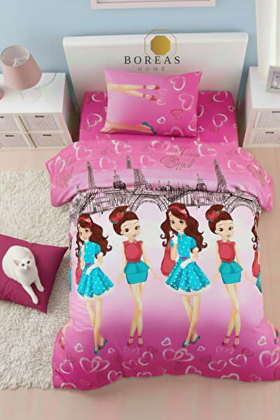 Boreas Home |   Princess of Paris |   Ranforce Single Duvet Cover Set |