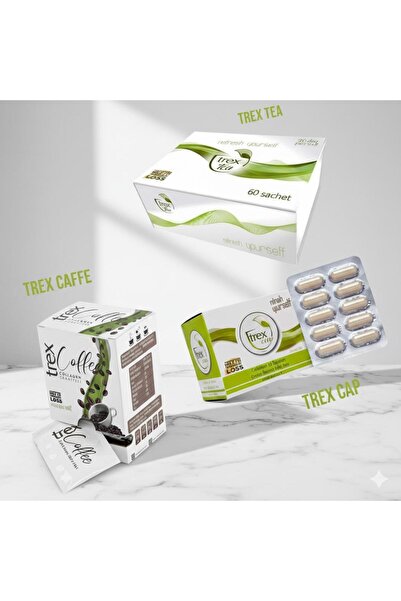 Trex Tea Trex Cap Trex Coffee 3'ü 1 Arada Avantajlı Paket