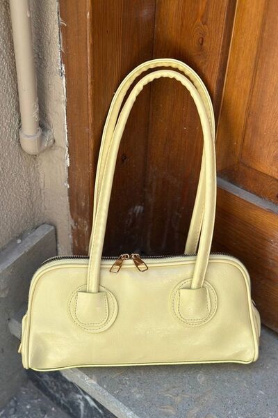 bahwar Çift Saplı Baget Kadın Omuz Çantası