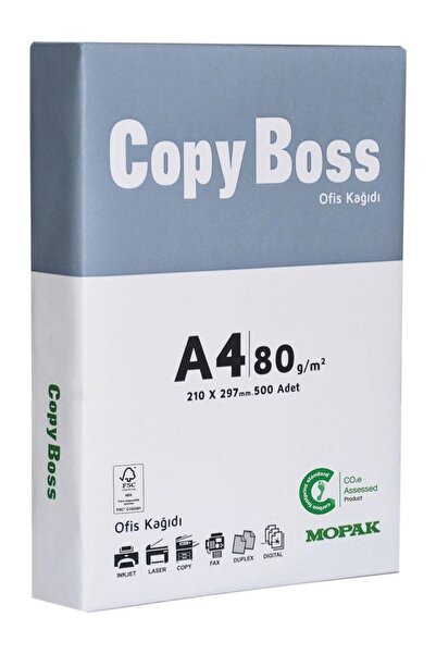 Mopak Copy Boss A4 80 g/m² 500 Adet Fotokopi Kağıdı