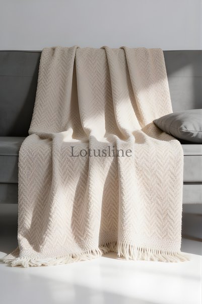 Lotusline أريكة قطنية - غطاء سرير أريكة 170x220 مزدوج الجوانب مضاد للعرق وغير قابل للانزلاق ولا يسبب التكتل