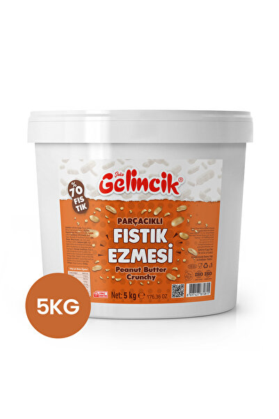 Gelincik Kahvaltılık Sürülebilir Doğal Katkısız 5kg Özel Üretim Parçacıklı Şe...