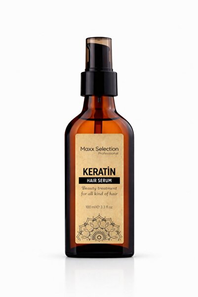 MAXXSELECTION Keratin Saç Serumu Zayıf ve Yıpranmış Saçlar İçin Onarıcı Güçle...