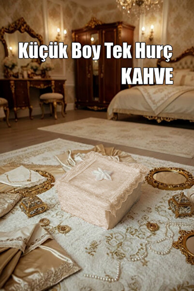 Çt Çeyizci Tekstil Çeyizlik Küçük Tek Hurç Çiçekli, Kadife Tek Hurç Çeyizlik ...